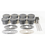 Mahle 930245055 353cid  4.155 x 1.165CH,3.250stroke,5.400rod,0.927pin,-16cc,421g,9.1CR, 4032