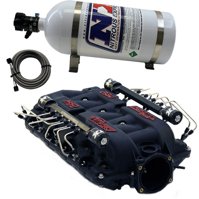 Msd-Airforce-Manifold-For-Ls7-Heads-W-Shark-Direct-Port