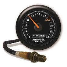 Load image into Gallery viewer, Mtx-Al-Analog-Air-Fuel-Ratio-Gauge-Kit-W-O2-Black-Dial-3855