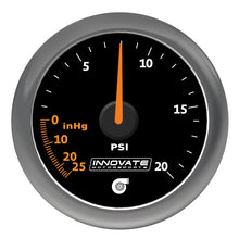 Load image into Gallery viewer, Mtx-Analog,-20-Psi-VacuumBoost-Gauge-Kit,-Black-Dial