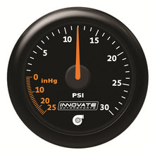 Load image into Gallery viewer, Mtx-Analog,-30-Psi-VacuumBoost,-Black-Faceplate-Gauge-Kit