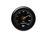 Innovate Motorsports 38590 MTX Analog, Oil Pressure Gauge Kit, Black Dial