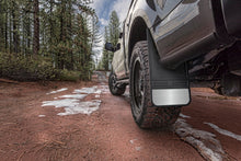 Load image into Gallery viewer, Husky Liners 55100 MudDog Mud Flaps-Rubber Rear Mud Flaps-12IN w/o Weight for Select Buick Enclave, Buick Rainier, Cadillac Escalade, Cadillac Escalade ESV, Cadillac Escalade EXT, Chevrolet Avalanche, Chevrolet Avalanche 1500, Chevrolet Avalanche 2500,