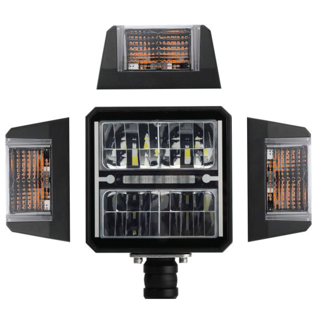 Multifunction-Led-Plow-Headlight-With-Heated-Lens-5700K