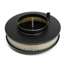 Load image into Gallery viewer, Muscle-Car-Style-Air-Cleaner-Set;-10-In.-Diameter;-2-18-In.-Tall--Asphalt-Black