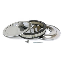 Load image into Gallery viewer, Muscle-Carstyle-Air-Cleaner-Set;-14-In.-X-218-In.-Tall-518-In.-Neckchrome195964-Pontiac-Engi