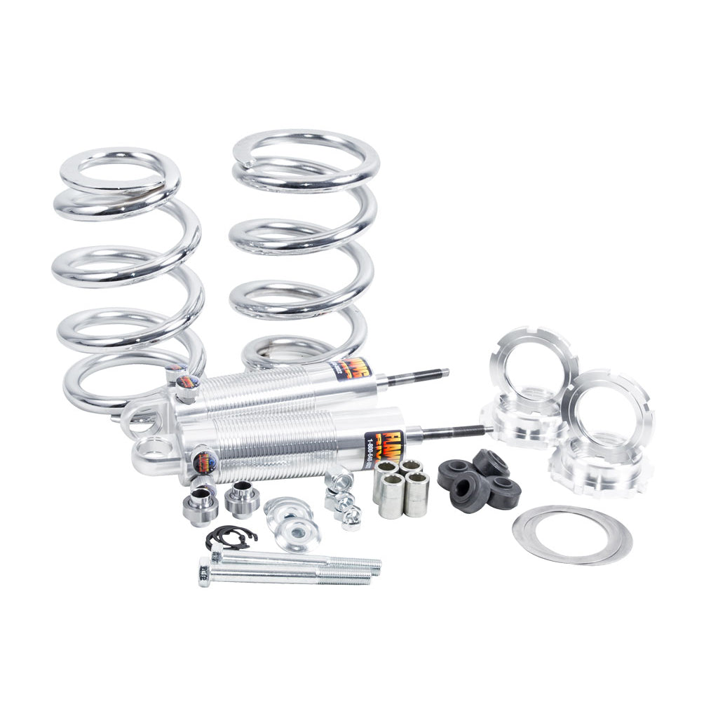Mustang-Ii-Front-Coil-Over-Dual-Adjustable-Shocks-Kit---500-Lbs.-Spring-Rate