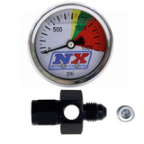 Nitrous Express 15509 N2O FLO-THRU PRESSURE GAUGE (0-1500 PSI) 4AN