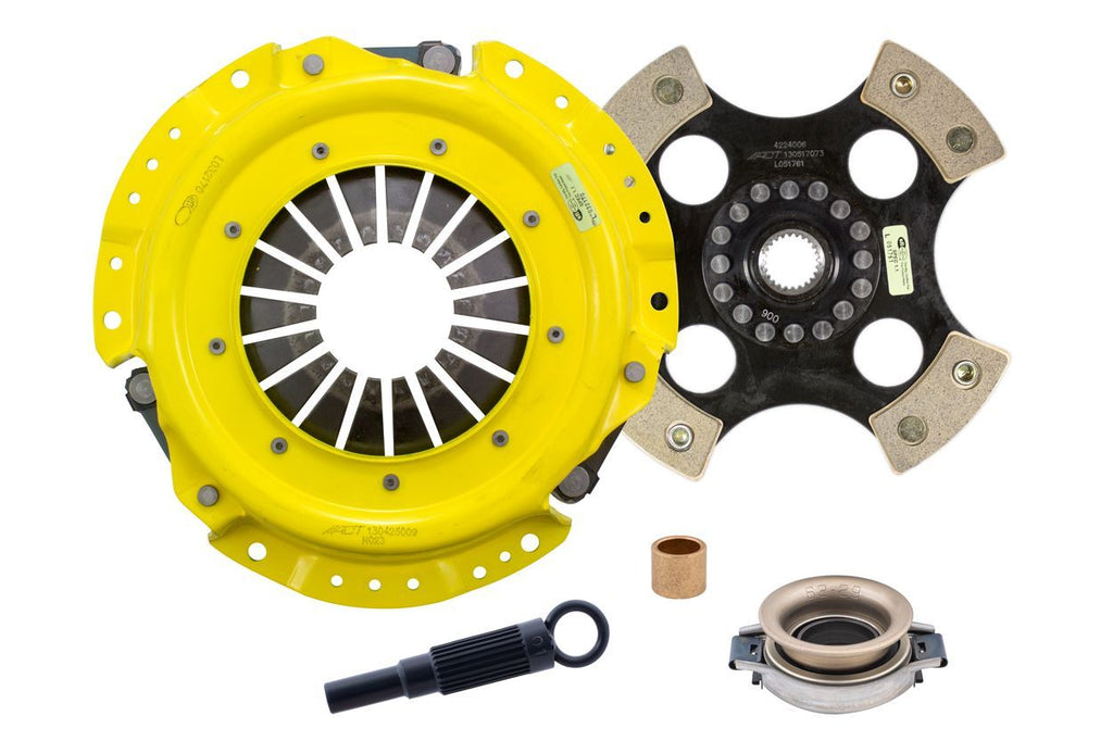 Advanced Clutch NA1-HDR4 ACT Heavy Duty Race Rigid 4 Pad Clutch Kit for Select Nissan Stanza