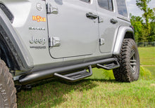 Load image into Gallery viewer, N-Fab HPJ1866-TX Podium LG-W2W (2 Steps)-18-24 Wrangler JL 4Dr-TX Blk for Select Jeep Wrangler