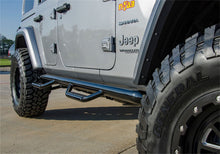 Load image into Gallery viewer, N-Fab J1866-GB Nerf Step-W2W (2 Stps)-18-24 Wrangler JL 4Dr-Gloss Blk for Select Jeep Wrangler