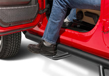 Load image into Gallery viewer, N-Fab J1866 Nerf Step-W2W (2 Stps)-18-24 Wrangler JL 4Dr-TX Blk for Select Jeep Wrangler, Jeep Wrangler JK
