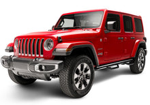 Load image into Gallery viewer, N-Fab J1866-GB Nerf Step-W2W (2 Stps)-18-24 Wrangler JL 4Dr-Gloss Blk for Select Jeep Wrangler
