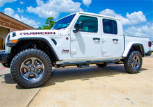 Load image into Gallery viewer, N-Fab J194TRKRS4 RKR Step Sys-Full Len (2 Stp Mnts/2 Stp)-20-24 Gladiator JT 4Dr-TX Blk for Select Jeep Gladiator