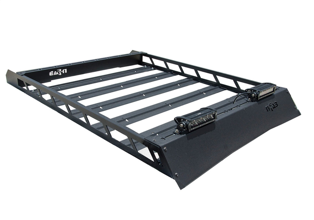 N-Fab T102MRF Roof Rack-10-23 4Runner-TX Blk for Select Toyota 4Runner