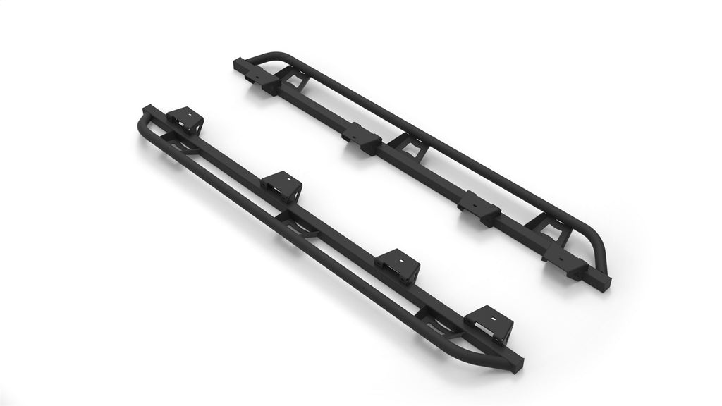 N-Fab TSJ194-TX TrailSlider-Cab Len (2 Steps)-20-24 Gladiator-TX Blk for Select Jeep Gladiator