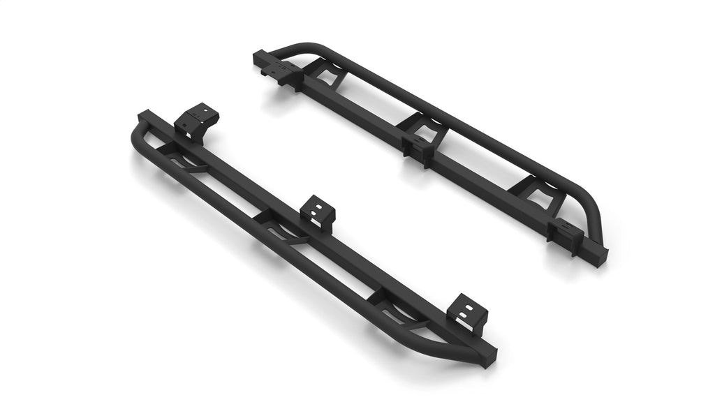 N-Fab TST10-TX TrailSlider-Cab Len (2Steps)-10-24 4Runner(NonLim/TRD Sport/10-13 SR5)-TX Blk for Select Toyota 4Runner