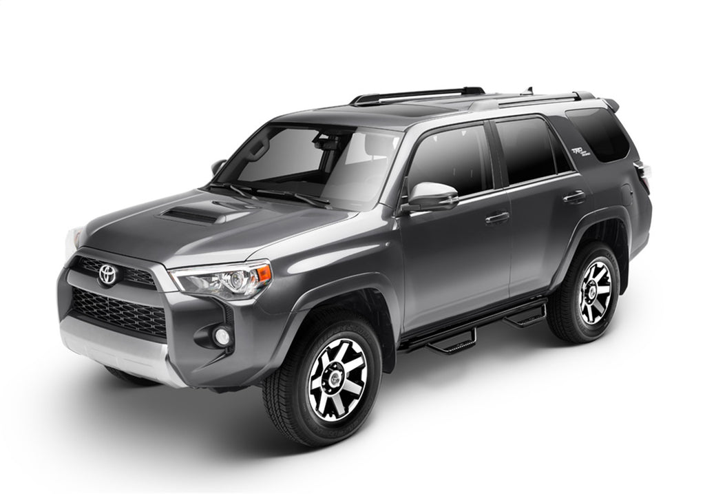 N-Fab T1164RL-GB Nerf Step-W2W(2 Stps)-10-24 4Runner Limited/10-13 SR5/TRD Sport/NSD-GlossBlk for Select Toyota 4Runner