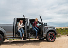 Load image into Gallery viewer, N-Fab F1797QC-6-TX Nerf Step-W2W w/Bed Acs (3 Stps)-17-24 F250/350 6ft.10in. SuperCab-TX Blk for Select Ford F-250 Super Duty, Ford F-350 Super Duty