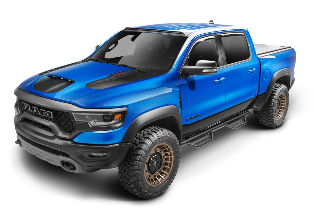 N-Fab HPD1980CC-TX Podium LG-Cab Len (2 Steps)-19-24 (New Body Style) Ram 1500 Crew-TX Blk for Select Ram