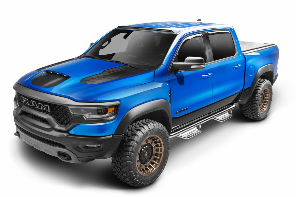 N-Fab HPD1980CC-SS Podium SS-Cab Len (2 Steps)-19-24 (New Body Style) Ram 1500 Crew-SS for Select Ram