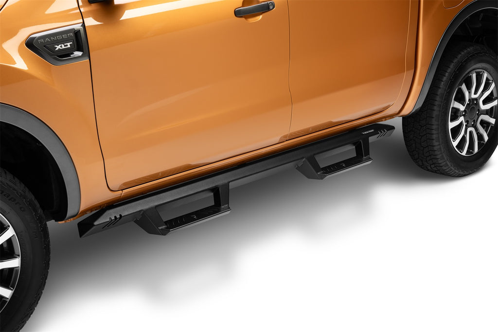 N-Fab EXF19CC-TX EpYx-Cab Len (2 Steps)-19-24 Ranger SuperCrew-TX Blk for Select Ford Ranger