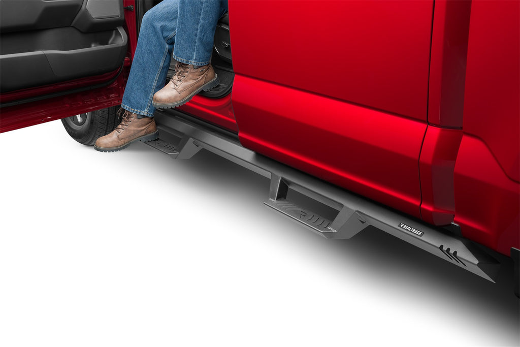 N-Fab EXG15CC-TX EpYx-Cab Len (2 Steps)-15-24 Colorado/Canyon Crew-TX Blk for Select Chevrolet Colorado, GMC Canyon