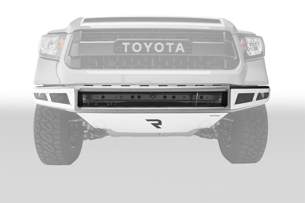 N-Fab T141MRDS M-RDS PreRunner Front Bumper (1 Pc) w/Skid Plate-14-21 Tundra-Gloss Blk for Select Toyota Tundra