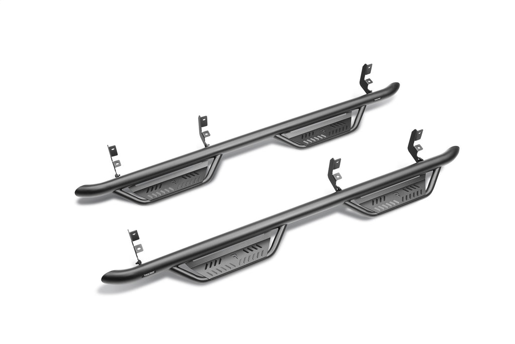 N-Fab HPC1980CC-TX Podium LG-Cab Len (2 Steps)-19 (NewBody)-24Silv/Sierra1500/20-24HD Crw-TXBlk for Select Chevrolet Silverado 1500, Chevrolet Silverado LTD, Chevrolet Silverado HD, Chevrolet Silverado HD, GMC Sierra 1500, GMC Sierra Limited, GMC Sierra