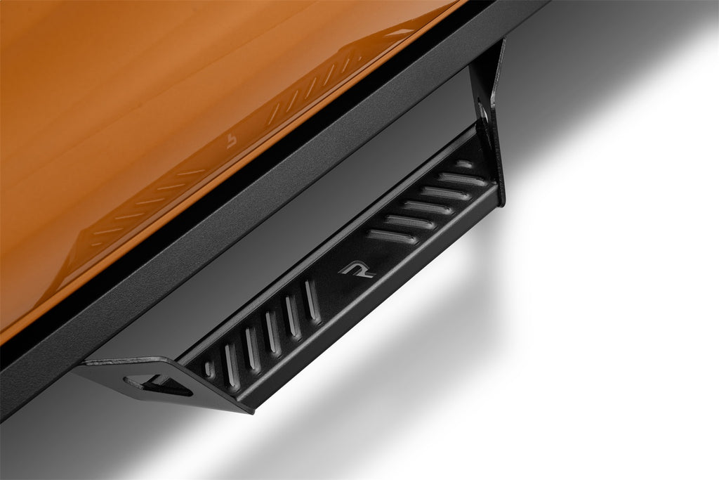 N-Fab PRF1981CC-TX Predator Pro-Cab Len (2 Steps)-19-24 Ranger SuperCrew-TX Blk for Select Ford Ranger