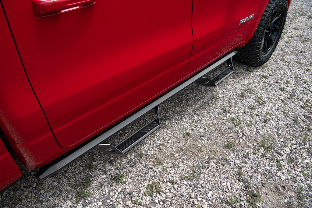 N-Fab PRD1571QC-TX Predator Pro-Cab Len (2 Steps)-15.5-18 (19-24 Classic) Ram1500 Quad-TX Blk for Select Ram 1500, Ram Classic