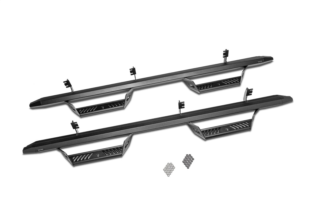 N-Fab PRN1677CC-TX Predator Pro-Cab Len (2 Steps)-17-22 Titan/16-23 Titan XD Crew-TX Blk for Select Nissan TITAN, Nissan TITAN XD