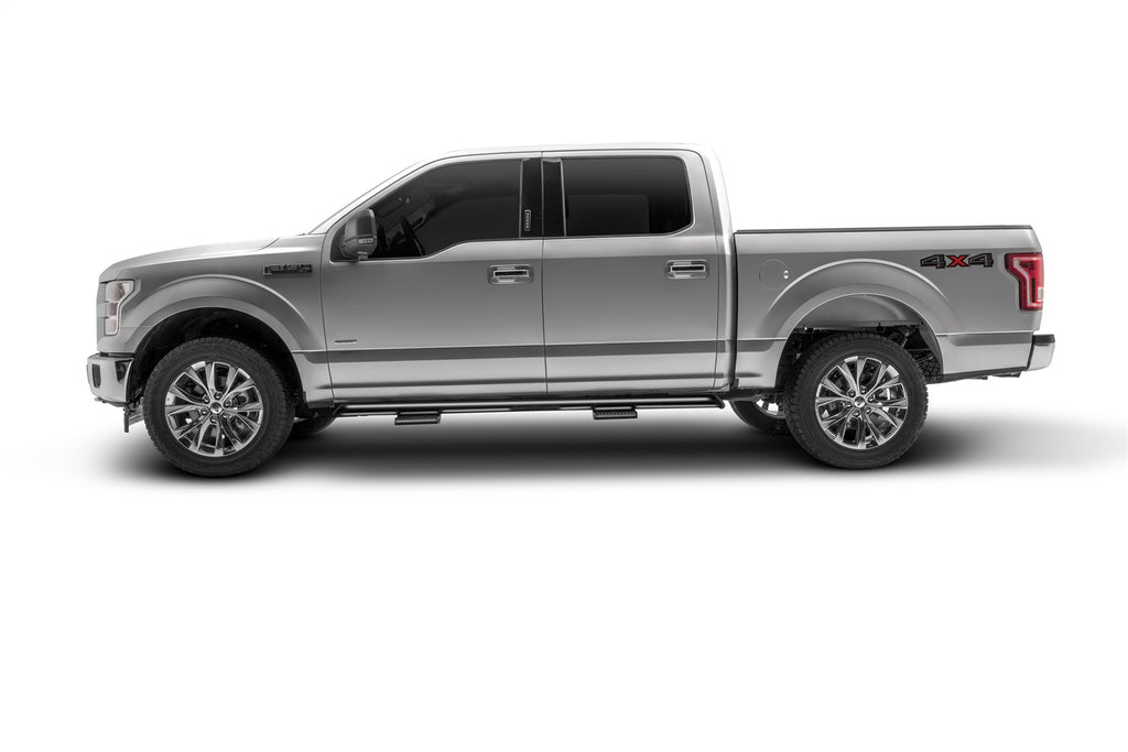 N-Fab F154RKRCCS4 RKR Step Sys-Cab Len (2 Stp Mnts/2 Stps)-15-24 F150 SuperCrew-TX Blk for Select Ford F-150, Ford F-150 Lightning