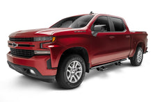 Load image into Gallery viewer, N-Fab C194RKRCCS4 RKR Step Sys-CabLen(2StpMnt/2Stp)-19(NewBody)-24Silv/Sierra1500/20-24HDCrw-TXBlk for Select Chevrolet Silverado 1500, Chevrolet Silverado LTD, Chevrolet Silverado HD, Chevrolet Silverado HD, GMC Sierra 1500, GMC Sierra Limited, GMC