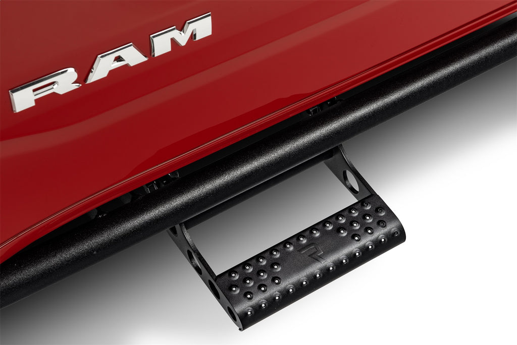 N-Fab D194RKRCCS4 RKR Step Sys-Cab Len (2 Stp Mnts/2 Stps)-19-24 (New Body) Ram 1500 Crew-TXBlk for Select Ram