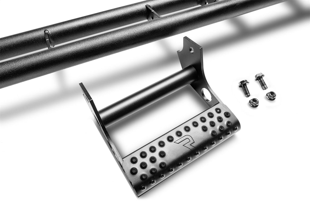 N-Fab T224RKRCC RKR Rails-Cab Len (2 Steps)-22-24 Tundra CrewMax-TX Blk for Select Toyota Tundra