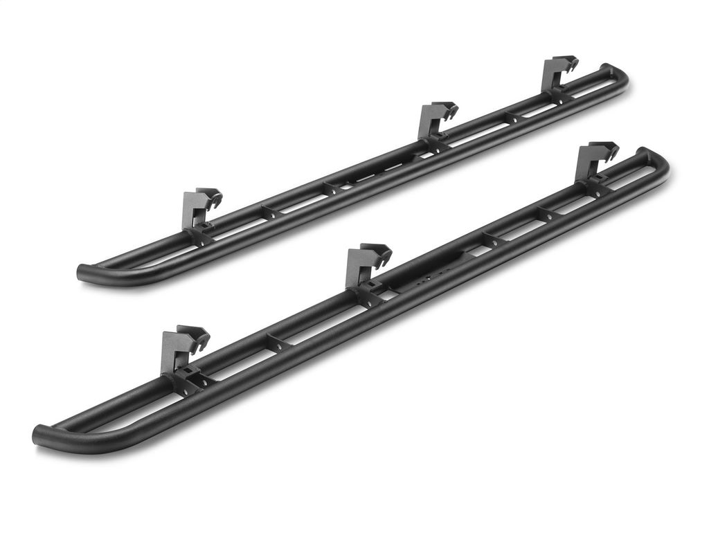 N-Fab G154RKRCC RKR Rails-Cab Len (2 Steps)-15-24 Colorado/Canyon Crew-TX Blk for Select Chevrolet Colorado, GMC Canyon