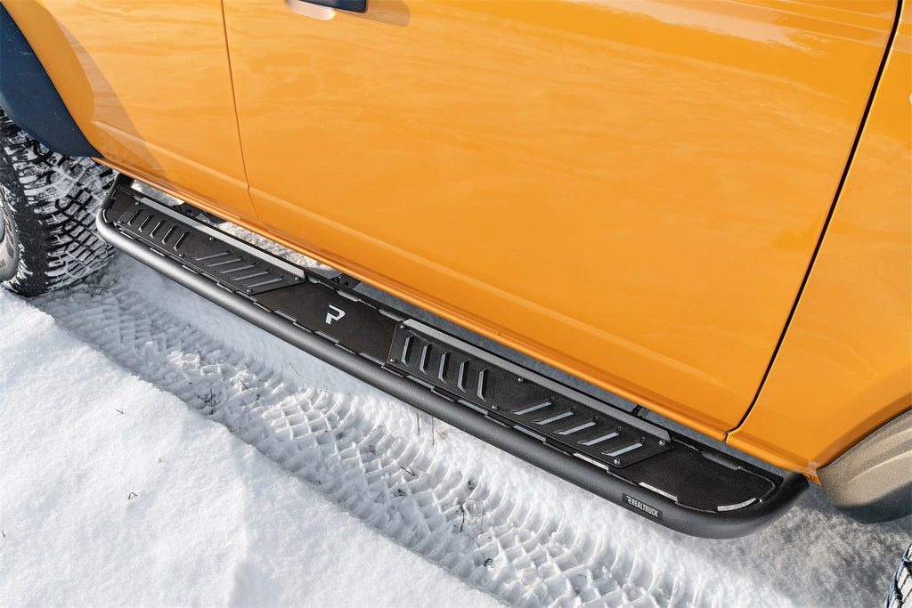 N-Fab NBF214B-TX Roan-Full Len (2 Steps)-21-24 Ford Bronco 4-Dr-TX Blk for Select Ford Bronco