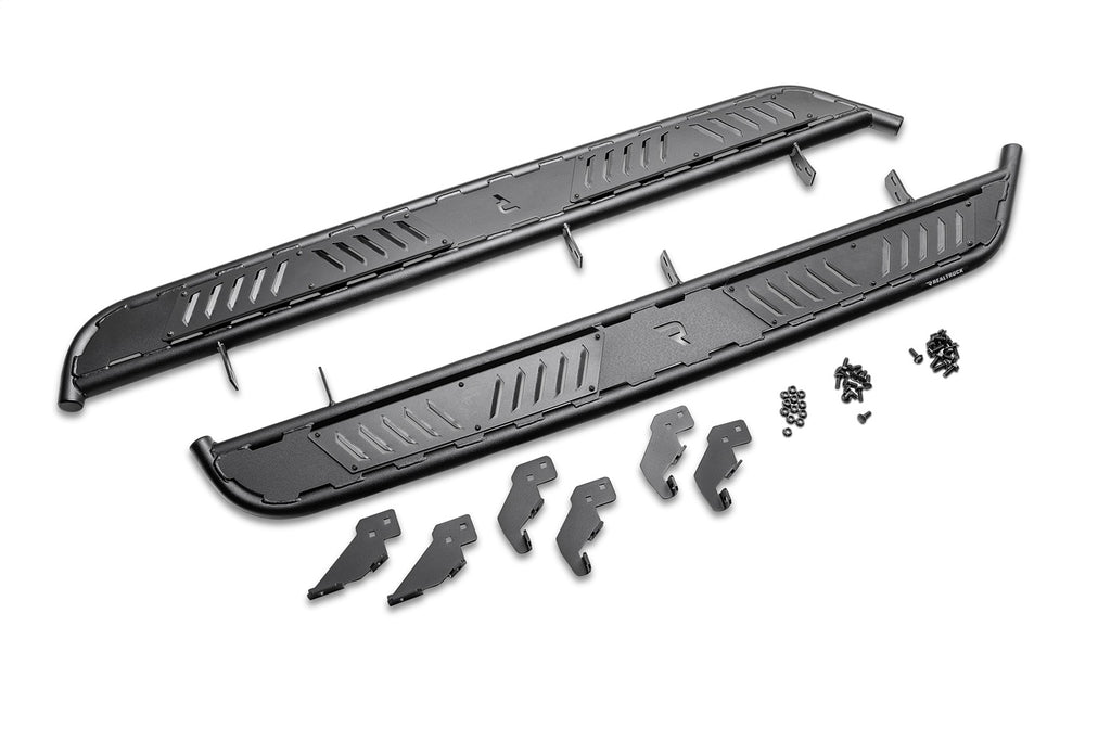 N-Fab NBF214B-TX Roan-Full Len (2 Steps)-21-24 Ford Bronco 4-Dr-TX Blk for Select Ford Bronco