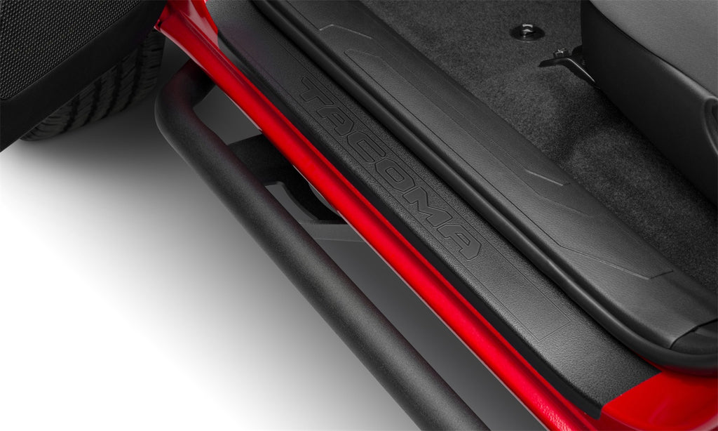 N-Fab TST16CC-TX TrailSlider-Cab Len (2 Steps)-16-23 Tacoma Double-TX Blk for Select Toyota Tacoma