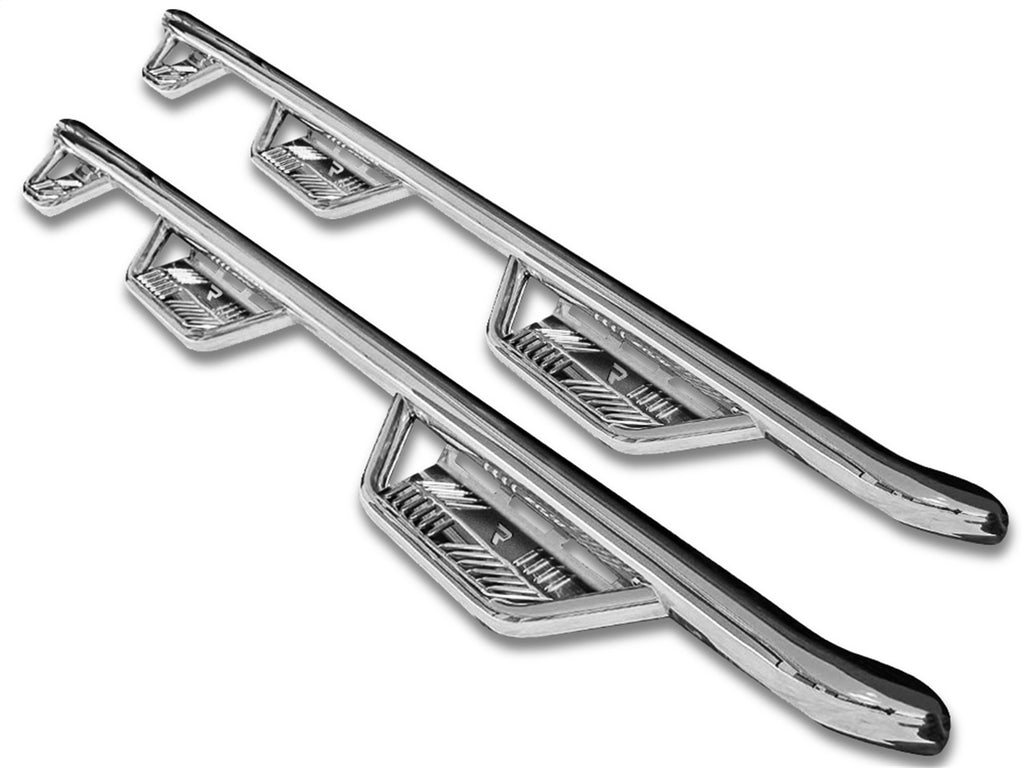 N-Fab HPD10103CC-6-SS Podium SS-W2W w/Bed Acs (3 Steps)-09-15.5 Ram1500/10-18Ram2500/35006ft.4in.Crew- for Select Dodge Ram 2500, Dodge Ram 3500, Ram 2500, Ram