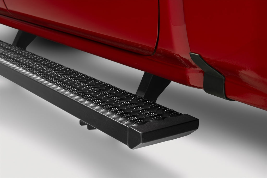 N-Fab GFC07CC-TX Growler-07-18 Silv/Sierra 1500/07-19 2500HD/3500HD Crew-Gas-TX Blk for Select Chevrolet Silverado 1500, Chevrolet Silverado HD, Chevrolet Silverado HD, GMC Sierra 1500, GMC Sierra HD, GMC Sierra HD