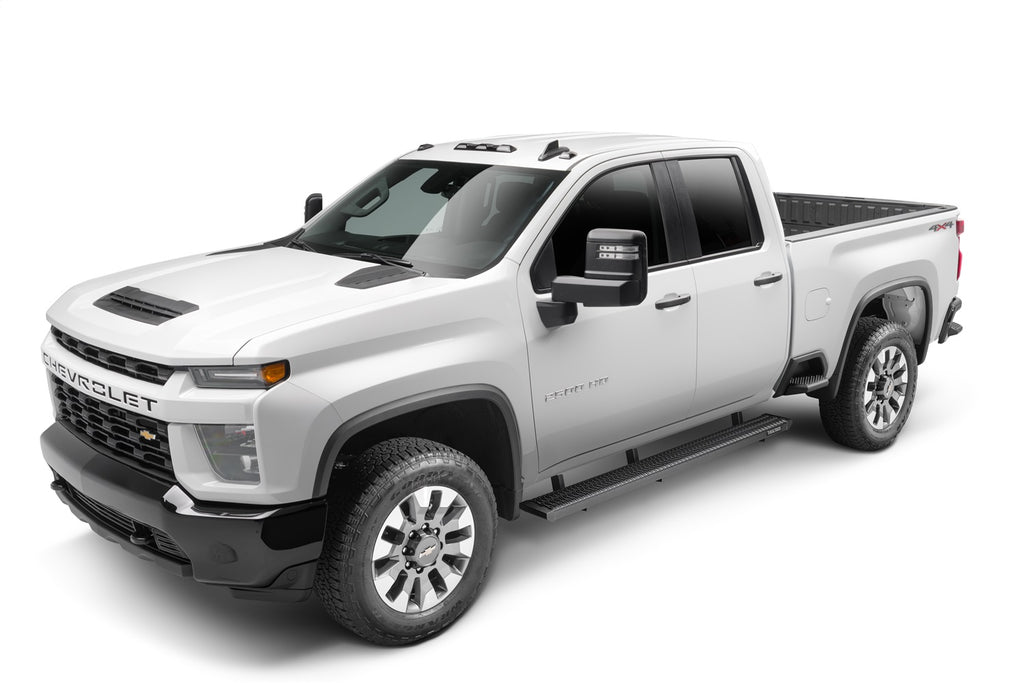 N-Fab GFC19QC-TX Growler-Cab Len-19 (NewBody)-24 Silv/Sierra1500/20-24 GM HD Dbl-TX Blk for Select Chevrolet Silverado 1500, Chevrolet Silverado LTD, Chevrolet Silverado HD, Chevrolet Silverado HD, GMC Sierra 1500, GMC Sierra Limited, GMC Sierra HD, GMC
