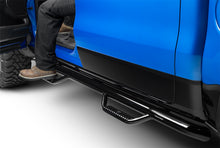 Load image into Gallery viewer, N-Fab D0984CC Nerf Step-Cab Len (2 Stps)-09-15 Ram 1500/10-18 25/35/45/55 Crew-Gloss Blk for Select Dodge Ram 1500, Dodge Ram 2500, Dodge Ram 3500, Dodge Ram 4500, Dodge Ram 5500, Ram 1500, Ram 2500, Ram 3500, Ram