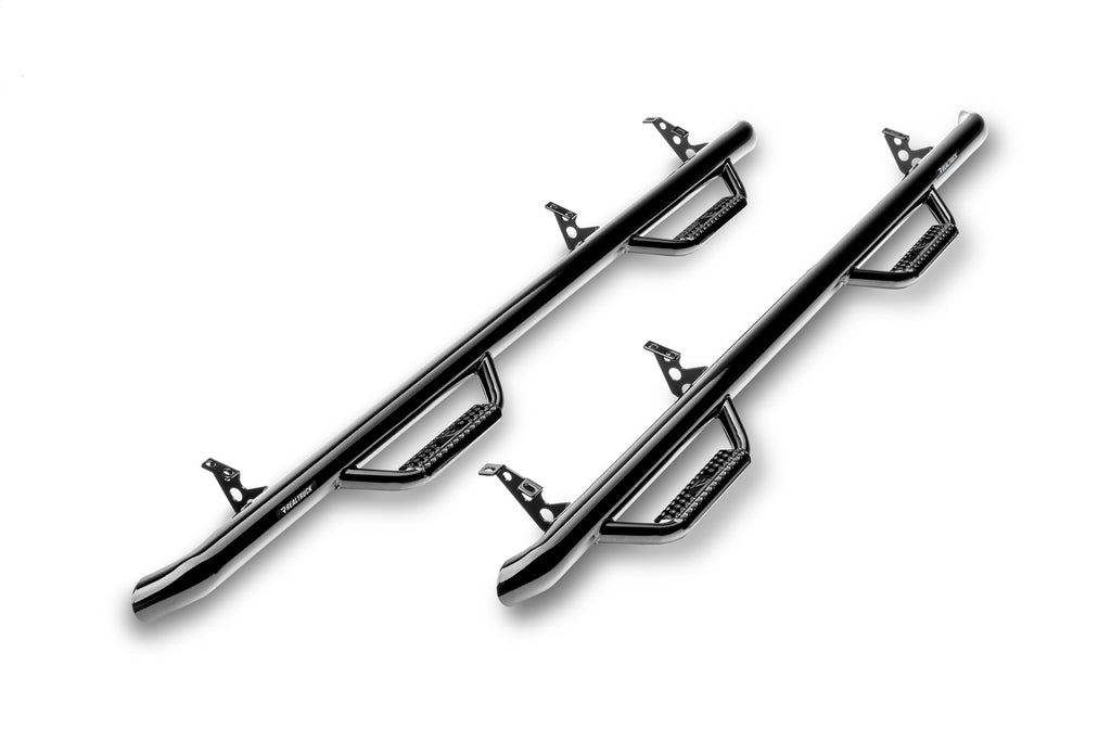 N-Fab D0973QC Nerf Step-Cab Len (2 Stps)-09-15 Ram 1500 Quad-Gloss Blk for Select Dodge Ram 1500, Ram