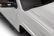 Load image into Gallery viewer, N-Fab C1980CC-TX Nerf Step-Cab Len (2 Stps)-19(NewBody)-24 Silv/Sierra1500/20-24HD Crew-TXBlk for Select Chevrolet Silverado 1500, Chevrolet Silverado LTD, Chevrolet Silverado HD, Chevrolet Silverado HD, GMC Sierra 1500, GMC Sierra Limited, GMC Sierra