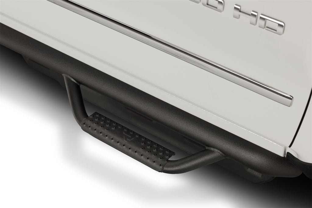 N-Fab C1775CC-TX Nerf Step-Cab Len (2 Stps)-17-19 Silv/Sierra HD Crew-TX Blk for Select Chevrolet Silverado HD, Chevrolet Silverado HD, GMC Sierra HD, GMC Sierra HD