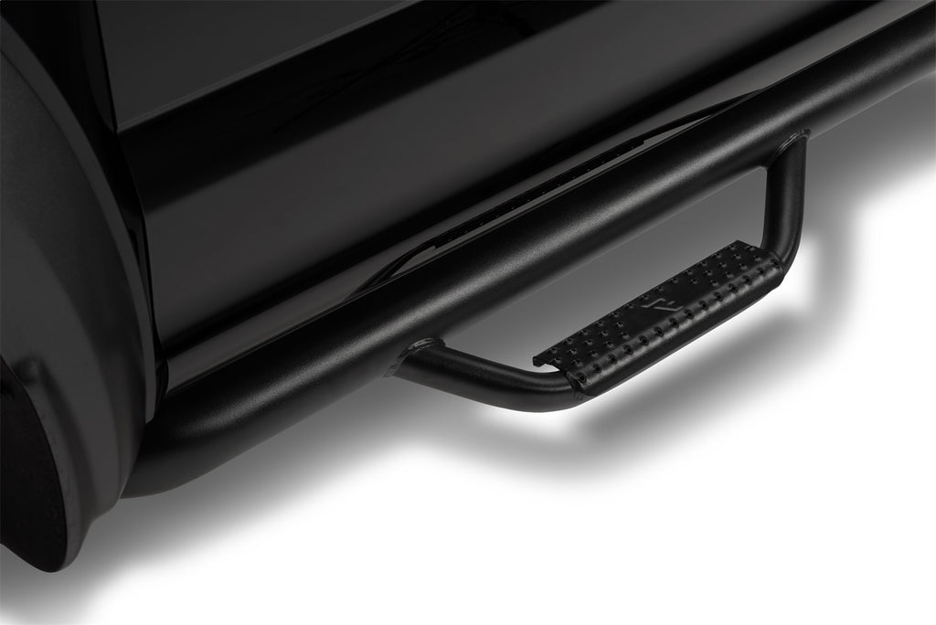N-Fab F1777QC-TX Nerf Step-Cab Len (2 Stps)-17-24 F250/350 SuperCab-TX Blk for Select Ford F-250 Super Duty, Ford F-350 Super Duty