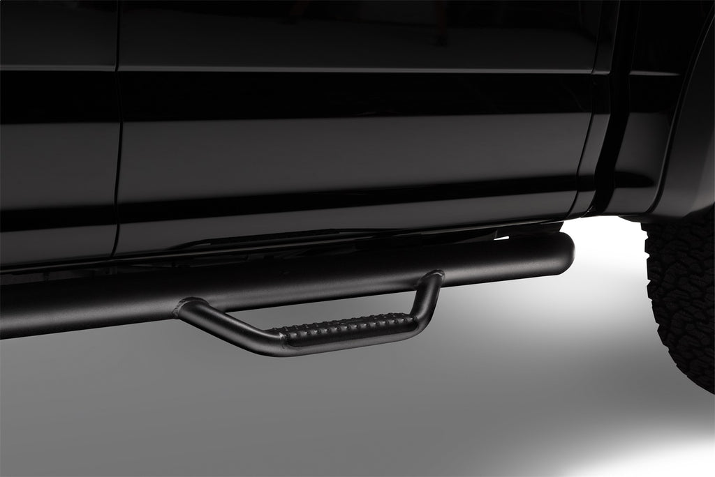 N-Fab F1785CC-TX Nerf Step-Cab Len (2 Stps)-17-24 F250/350/450 Crew-TX Blk for Select Ford F-250 Super Duty, Ford F-350 Super Duty, Ford F-450 Super Duty