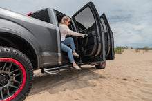 Load image into Gallery viewer, N-Fab F15107CC-6-TX Nerf Step-W2W w/Bed Acs (3 Stps)-15-24 F150 6ft.7in. SuperCrew-TX Blk for Select Ford F-150